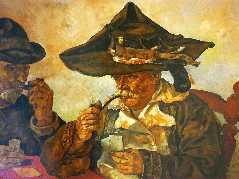1851-Charles Toché - I giocatori di carte